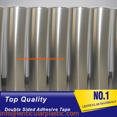 Ultra-thin transparent lenticular double sided roll tape PET material inkjet printer 3d lenticular double adhesive glue