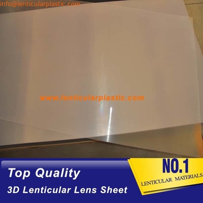 3d depth lenticular image sheet clear PET lenticular foils-0.9mm thickness 70 lpi lenticular lens sheet price