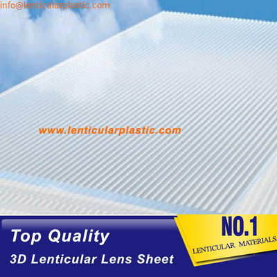 20 lpi lenticular sheet standard size 1.2*2.4m PS material blank flip lenticular plastic lens for inkjet printer