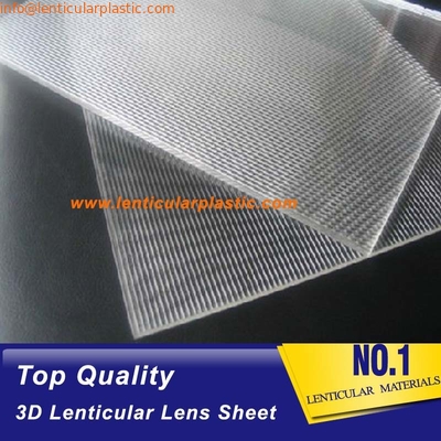 25 lpi 3d plastic sheets with lenticular lens array 4mm thickness large lenticular sheet without adhesive backing