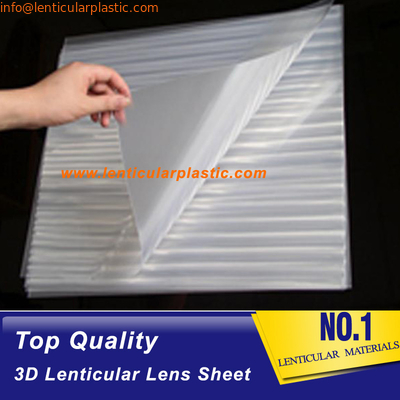 100 lpi lenticular sheet 3d flip lenticular lens 0.35mm thickness PET material lenticular printing sheet materials