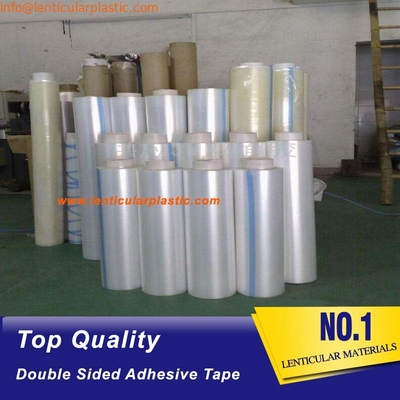 high viscosity no yellowing lenticular double side adhesive film tape glue for 3d lenticular prints