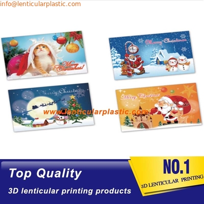 Customized 3D lenticular Print Card Plastic Business 3D Lenticular Cards 3D Lenticular Flip Picture Wholesale