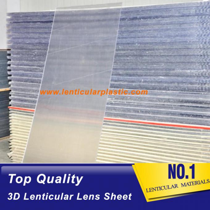 large lenticular lens sheets 20 lpi lenticular lens animation-3mm thickness 3d flip lenticular sheet for uv printer 0